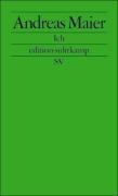 Ich. Frankfurter Poetikvorlesungen