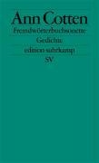 Fremdwörterbuchsonette