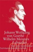 Wilhelm Meisters Lehrjahre voorzijde