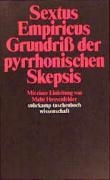 Grundriß der pyrrhonischen Skepsis voorzijde