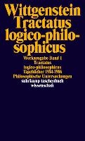 Tractatus logico-philosophicus. Tagebücher 1914 - 1916. Philosophische Untersuchungen voorzijde