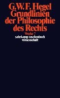 Grundlinien der Philosophie des Rechts oder Naturrecht und Staatswissenschaft im Grundrisse voorzijde