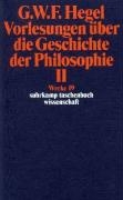 Vorlesungen über die Geschichte der Philosophie II voorzijde