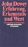 Erfahrung, Erkenntnis und Wert