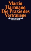 Die Praxis des Vertrauens voorzijde