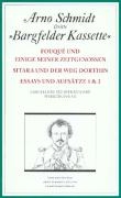 Bargfelder Ausgabe. Werkgruppe III: Essays und Biographisches