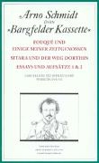 Bargfelder Ausgabe. Werkgruppe III: Essays und Biographisches