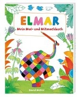 Elmar: Mein Mal- und Mitmachbuch voorzijde