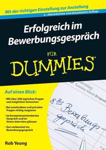 Erfolgreich im Bewerbungsgesprach fur Dummies