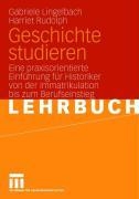 Geschichte studieren voorzijde