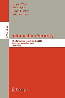 Information Security ISC 2005