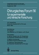 107. Kongress Der Deutschen Gesellschaft Fur Chirurgie Berlin, 17.-21. April 1990 voorzijde