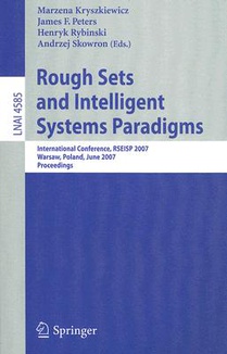 Rough Sets and Intelligent Systems Paradigms
