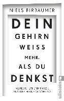 Dein Gehirn weiß mehr, als du denkst voorzijde