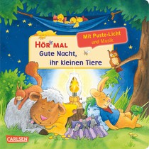 Hör mal (Soundbuch): Mach mit - Pust aus: Gute Nacht, ihr kleinen Tiere