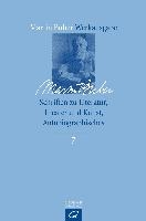 Schriften zu Literatur, Theater und Kunst