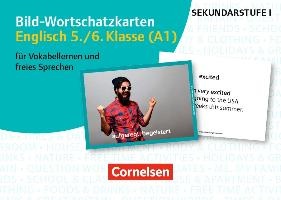 Bild-Wortschatzkarten Fremdsprachen Sekundarstufe I. Englisch Klasse 5/6 - Für Vokabellernen und freies Sprechen (Stufe A1)
