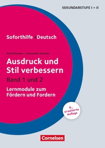 Soforthilfe - Deutsch: Ausdruck und Stil verbessern voorzijde