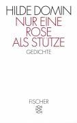 Nur eine Rose als Stütze