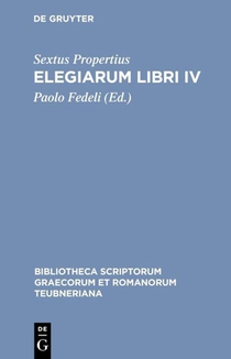 Elegiarum Libri IV Pb