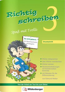 Richtig schreiben 3 - Spaß mit Trolli voorzijde