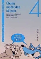 Übung macht den Meister. Rechtschreib-Übungsheft 4. Druckschrift. RSR voorzijde