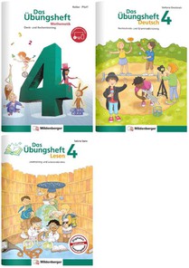 Sicher ins 5. Schuljahr - Paket: Rechnen - Schreiben - Lesen - Grammatik · Klasse 4