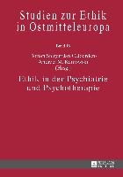 Ethik in Der Psychiatrie Und Psychotherapie voorzijde