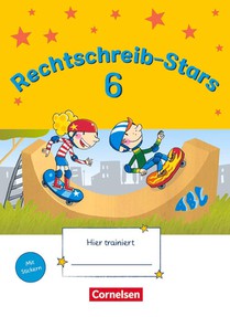 Rechtschreib-Stars 6. Schuljahr. Übungsheft voorzijde