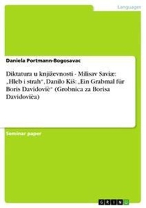 Diktatura U Knjizevnosti - Milisav Savi