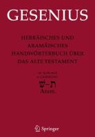 Hebraisches und Aramaisches Handworterbuch Uber das Alte Testament voorzijde