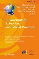 E-Government, E-Services and Global Processes voorzijde