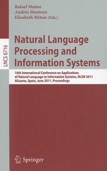 Natural Language Processing and Information Systems voorkant