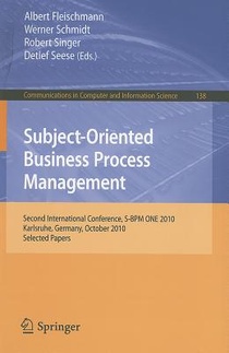 Subject-Oriented Business Process Management voorzijde
