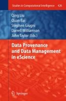 Data Provenance and Data Management in eScience voorzijde