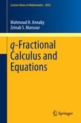 q-Fractional Calculus and Equations voorzijde