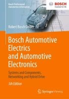 Bosch Automotive Electrics and Automotive Electronics