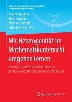 Mit Heterogenitat im Mathematikunterricht umgehen lernen voorzijde