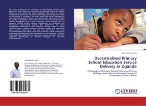 Decentralised Primary School Education Service Delivery in Uganda