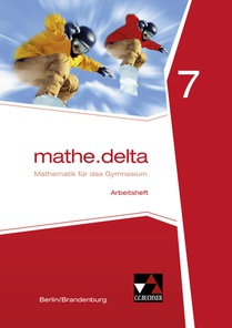 mathe.delta 7 Arbeitsheft Berlin/Brandenburg voorzijde