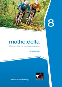 mathe.delta 8 Arbeitsheft Berlin/Brandenburg voorzijde