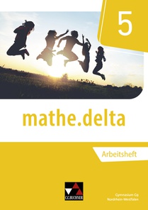 mathe.delta 5 Arbeitsheft Nordrhein-Westfalen voorzijde