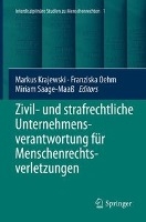 Zivil- Und Strafrechtliche Unternehmensverantwortung Fur Menschenrechtsverletzungen