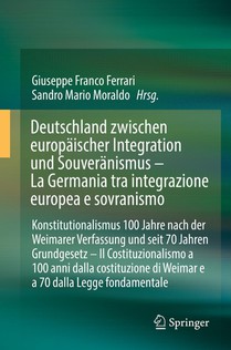 Deutschland zwischen europaischer Integration und Souveranismus voorzijde