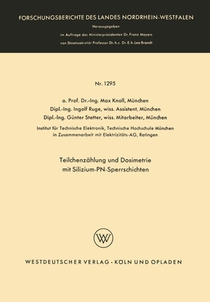 Teilchenzählung und Dosimetrie mit Silizium-PN-Sperrschichten