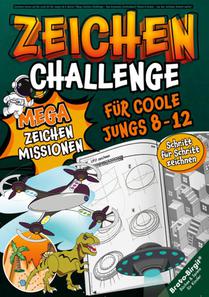 Mega-Zeichen-Challenge für coole Jungs von 8-12 Jahren