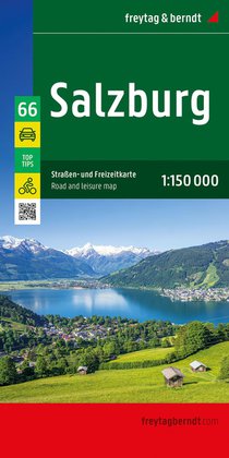 Salzburg Road and Leisure Map