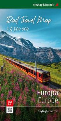 Europe Rail Travel Map