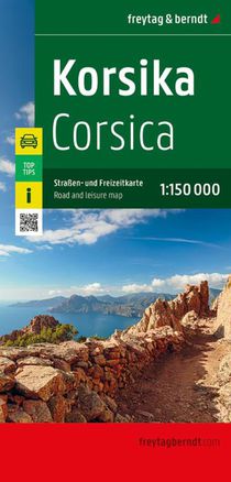 Corsica Road and Leisure Map