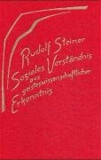 Soziales Verständnis aus geisteswissenschaftlicher Erkenntnis. Die geistigen Hintergründe der sozialen Frage III voorzijde